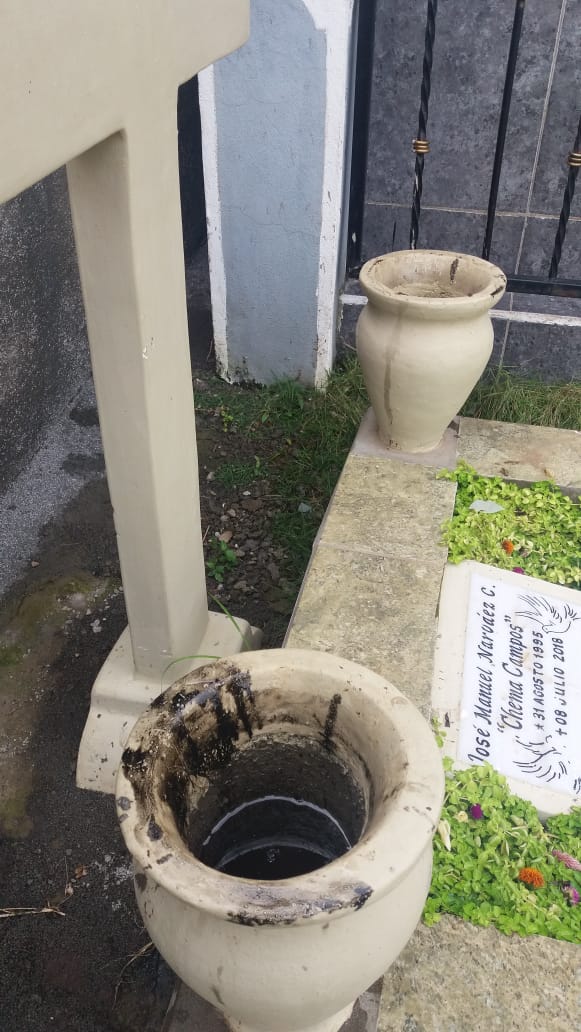 tumba profanada | Nicaragua Investiga