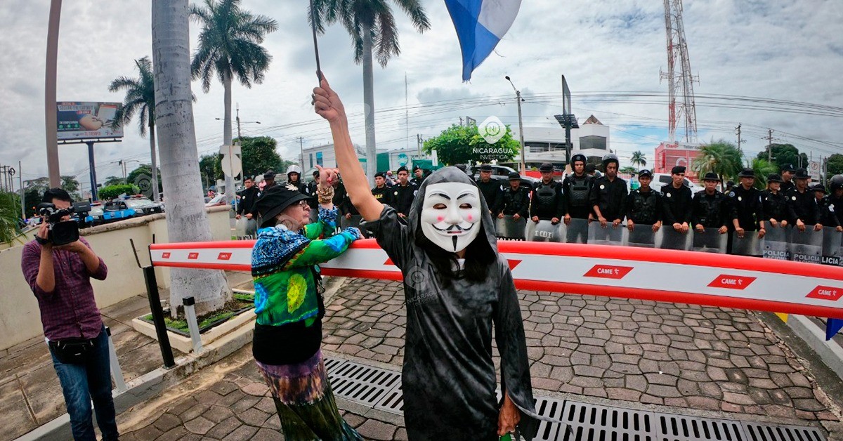 manifestante nicaraguense | Nicaragua Investiga
