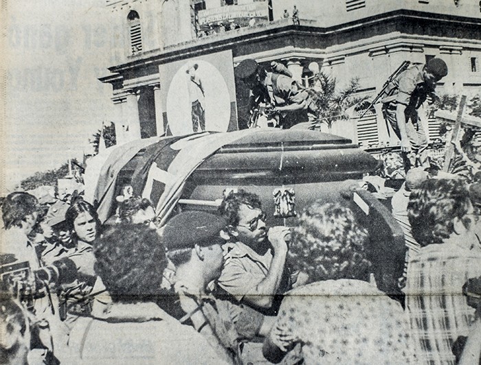 Entierro Carlos Fonseca amador | Nicaragua Investiga
