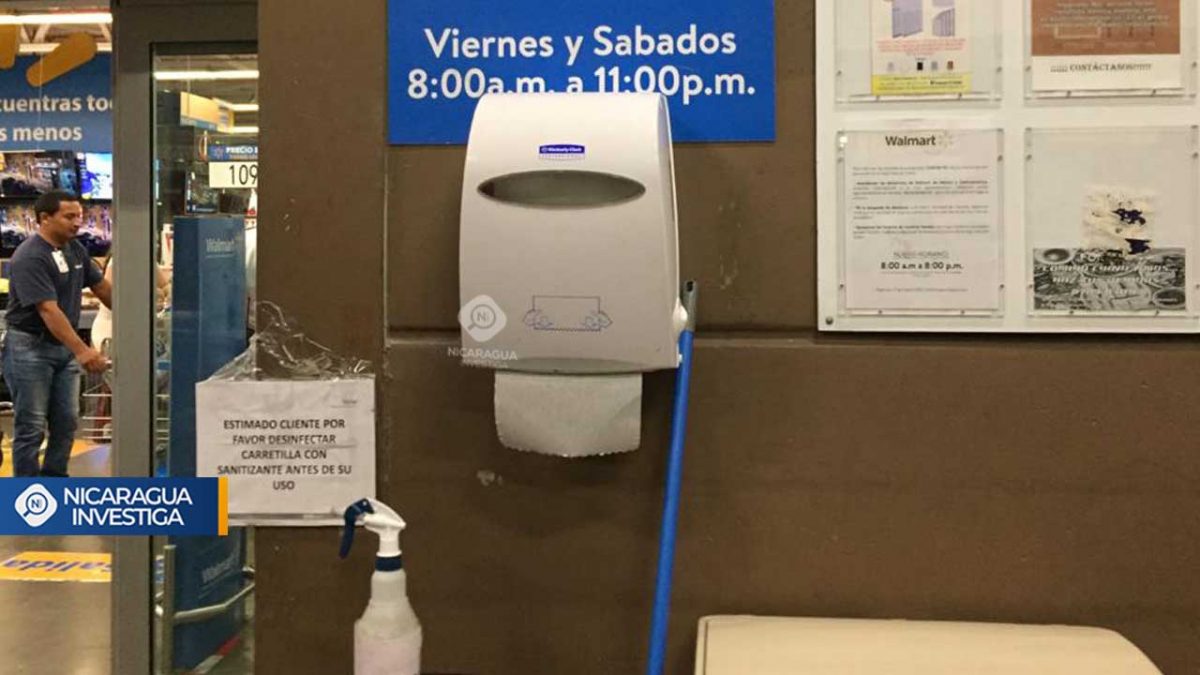 desinfectarsewalmart | Nicaragua Investiga