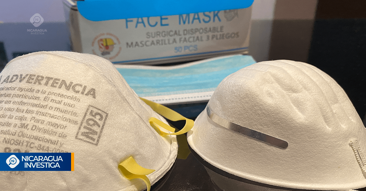 mascarillas nicaragua | Nicaragua Investiga